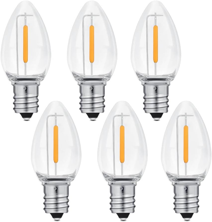 NETEHA_6_Pack_C7_Clear_Led_Replacement_Christmas_Light_Bulb,_C7_E12_Base_120V_Waterproof_Led_Bulbs_for_Christmas_Outdoor_String_Lights,_Halloween_Decoration_Bulb