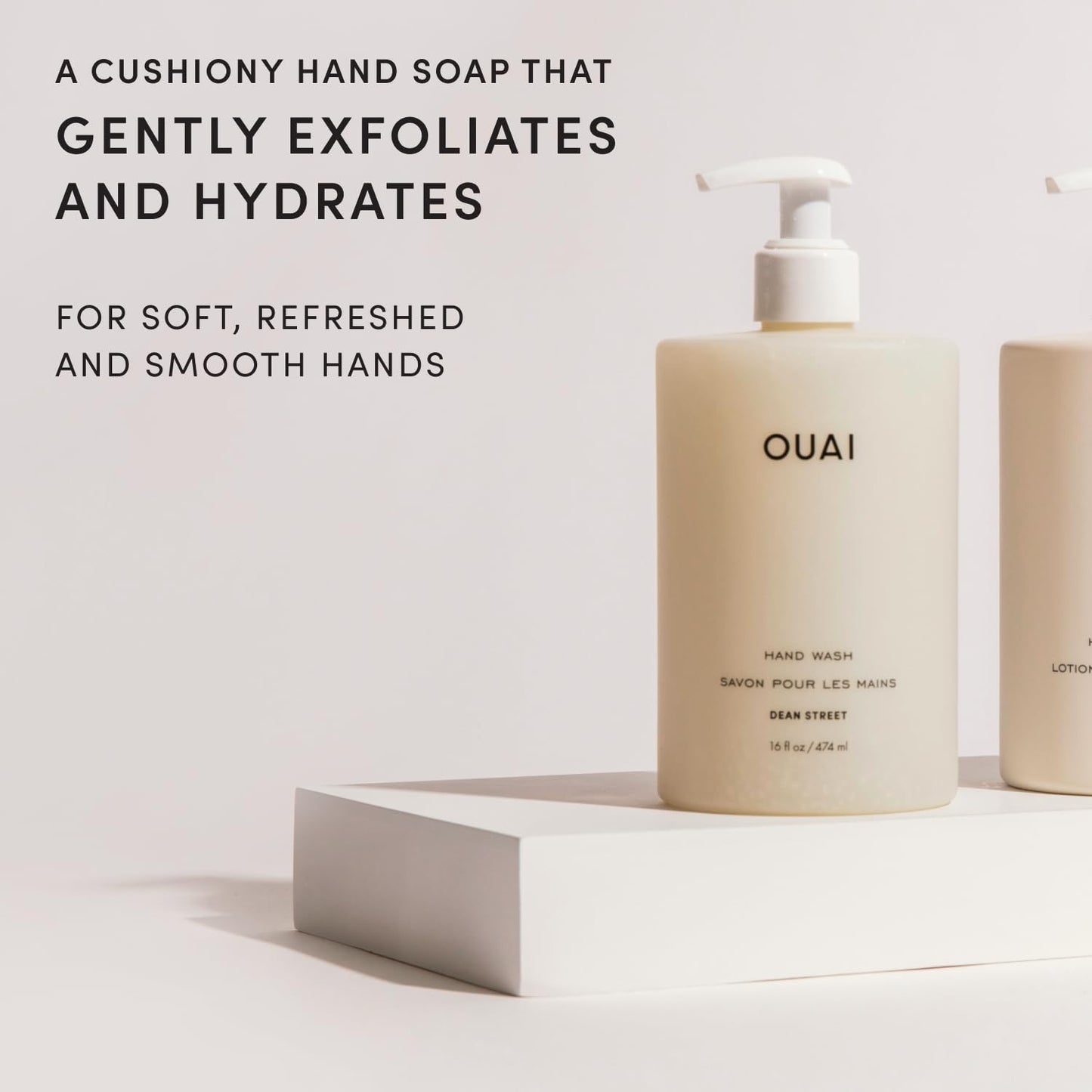 OUAI_Hand_Wash,_Dean_Street_-_Liquid_Hand_Soap_with_Jojoba,_Avocado,_&_Rose_Hip_Oil_for_Replenished_Skin_-_Gentle_Exfoliating_Kitchen_&_Bathroom_Soap_(16_Fl_Oz)