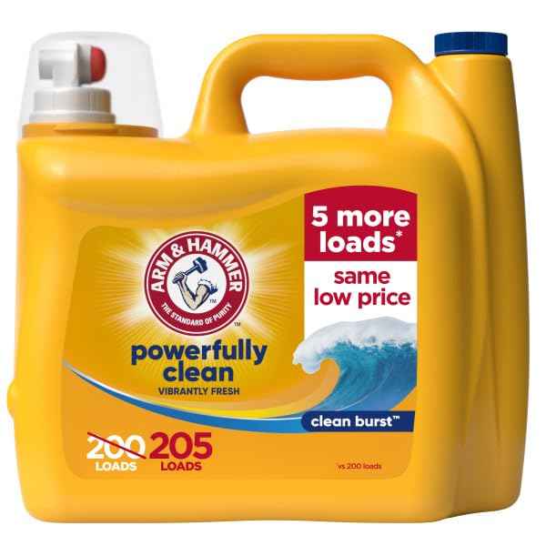 ARM & HAMMER Liquid Laundry Detergent, Clean Burst Fresh