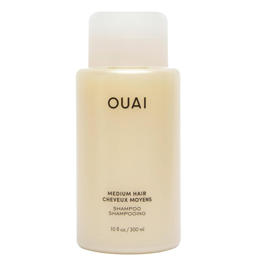 OUAI_Medium_Hair_Shampoo_-_Hydrating_Shampoo_for_Color_Treated_Hair_&_Dry_Scalp_-_Nourishes,_Strengthens,_Reduces_Breakage_&_Adds_Shine_-_Coconut_Oil,_Babassu,_Keratin_-_Sulfate_Free,_10_Oz