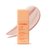 BYOMA SPF 30 Face Fluid - Ultra-Lightweight Facial Sunscreen for All Skin Tones - Luminous Glow, No White Cast - SPF Moisturizer Strengthens Skin Barrier - 1.69 fl.oz