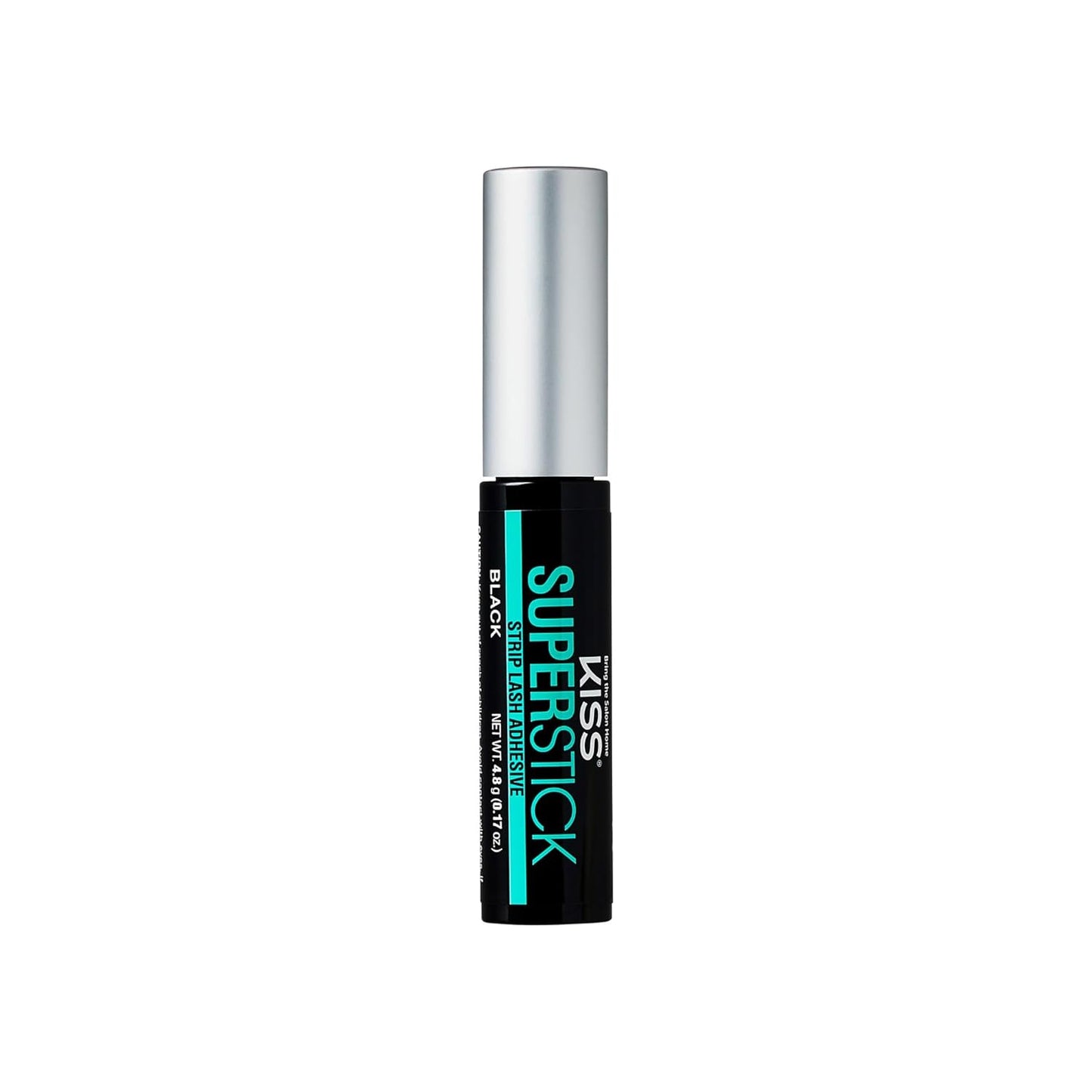 KISS_SuperStick_5-Day_Extended_Wear_Strip_Lash_Adhesive,_Quick_Drying_Lash_Glue,_Witch_Hazel_&_Cactus_Extract_Infused,_Brush_Applicator,_Net_Wt._4.8g_(0.17_oz.),_Black