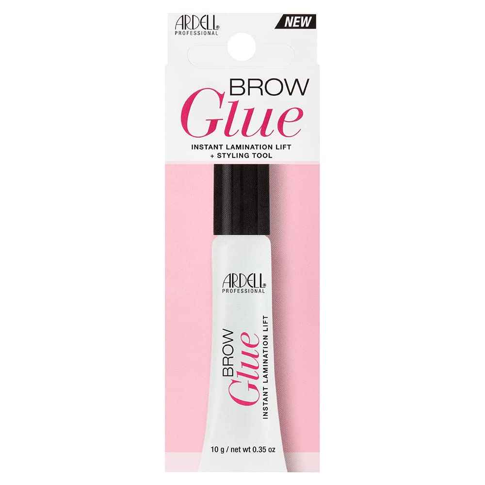 Ardell Brow Glue Clear – Strong Hold Eyebrow Gel for Lamination Lift, Long Lasting Brow Gel Styling Tool for Shaping & Setting Brows, Eye Makeup
