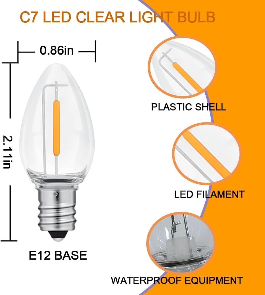 NETEHA_6_Pack_C7_Clear_Led_Replacement_Christmas_Light_Bulb,_C7_E12_Base_120V_Waterproof_Led_Bulbs_for_Christmas_Outdoor_String_Lights,_Halloween_Decoration_Bulb