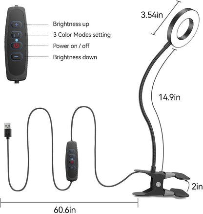LED_Desk_Lamp_Clip_on_Light_with_3_Color_Modes_10_Brightness_Ring/Clamp_Light_360°_Adjustable_Neck_Dimmable_Eye_Protection_Desk_Lamps_for_Home_Office