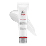 EltaMD UV Sheer Face and Body Sunscreen SPF 50+, No White Cast Sunscreen with Transparent Zinc Oxide and Hyaluronic Acid, Moisturizes and Protects