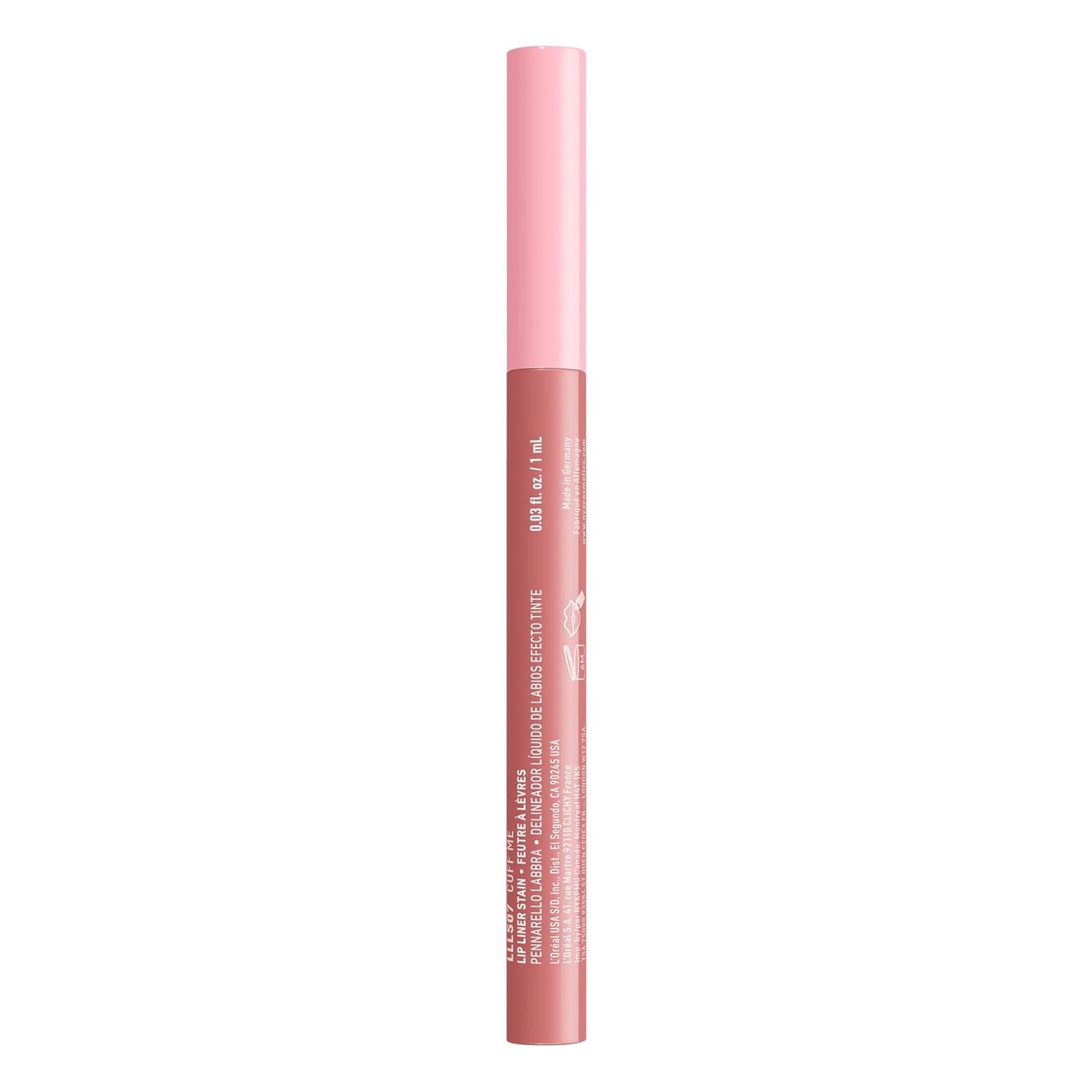 NYX_PROFESSIONAL_MAKEUP_Lip_Lingerie_Liner_Stain,_Seamless_Make_Up_with_All-Day_Stain,_Waterproof_Lip_Stain_Finish_-_Cuff_Me