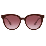 SOJOS Trendy Cat Eye Round Polarized Sunglasses for Women Fashion UV Protection Sunnies Sunglasses