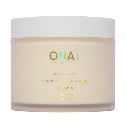 OUAI_Body_Cream,_St._Barts_-_Hydrating_Whipped_Body_Cream_with_Cupuaçu_Butter,_Coconut_Oil_and_Squalane_-_Softens_Skin_and_Delivers_Healthy-Looking_Glow_-_Sulfate-Free_Skin_Care_(7.5_Oz)
