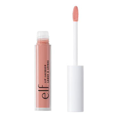 e.l.f. Lip Lacquer, Nourishing, Non-Sticky Ultra-Shine Lip Gloss With Sheer Color, Infused With Vitamins A &amp;amp; E, Vegan &amp;amp; Cruelty-Free, Whisper Pink