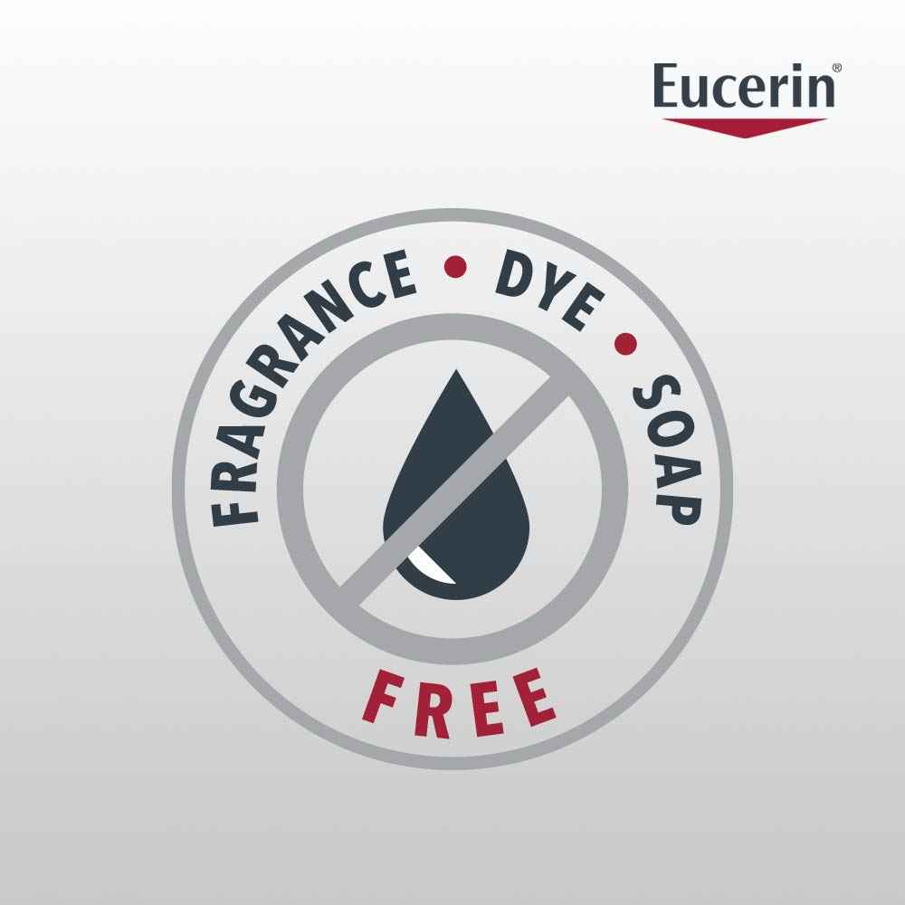 Eucerin Eczema Relief Cream and Body Wash, Colloidal Oatmeal Enriched, Soap Free Eczema Body Wash, 13.5 FL OZ Bottle