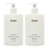 OUAI Hand Wash, Dean Street - Liquid Hand Soap with Jojoba, Avocado, & Rose Hip Oil for Replenished Skin - Gentle Exfoliating Kitchen & Bathroom Soap