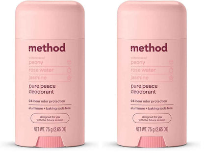 Method Deodorant, Sea + Surf, 2.65 oz, 24 Hour Odor Protection, 2.65 oz