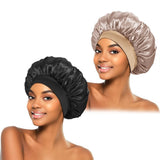 Silk Bonnet for Sleeping, Satin Hair Bonnets, Soft Elastic Band Silk Sleep Cap, Hair Wrap for Women