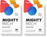 Mighty Patch™ Variety Pack from Hero Cosmetics - Hydrocolloid Acne Pimple Patches for Covering Zits and Blemishes, Spot Stickers for Face and Skin, Korean Skin Care