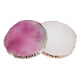 Purple, White