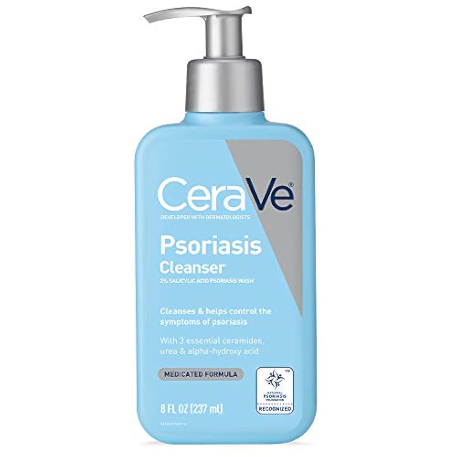 CeraVe_Cleanser_for_Psoriasis_Treatment,_With_Salicylic_Acid_for_Dry_Skin_Itch_Relief_&_Latic_Acid_for_Exfoliation,_Fragrance_Free_&_Allergy_Tested,_8_Ounce