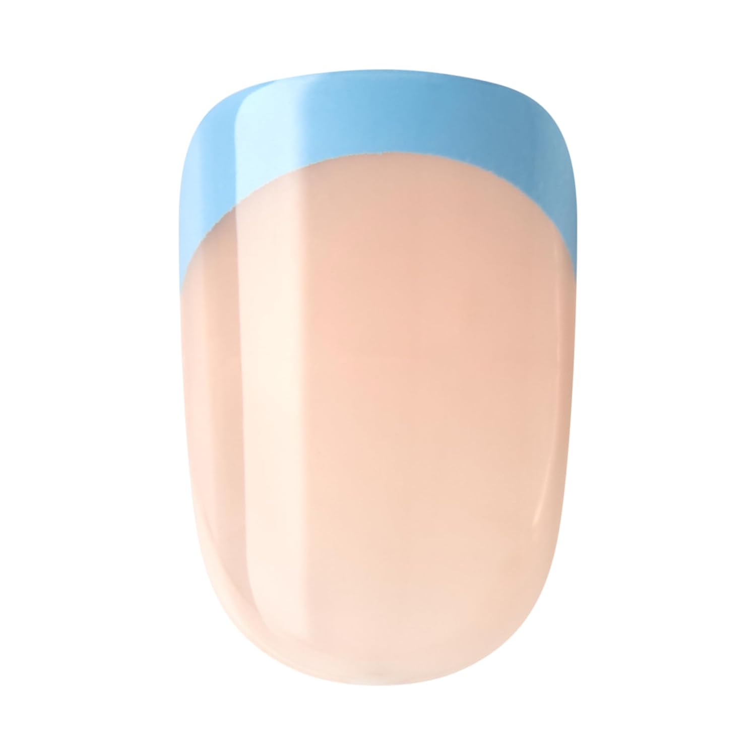 KISS_imPRESS_No_Glue_Mani_Press_On_Nails,_French,_'Snooze',_Blue,_Short_Size,_Squoval_Shape,_Includes_30_Nails,_Prep_Pad,_Instructions_Sheet,_1_Manicure_Stick,_1_Mini_File