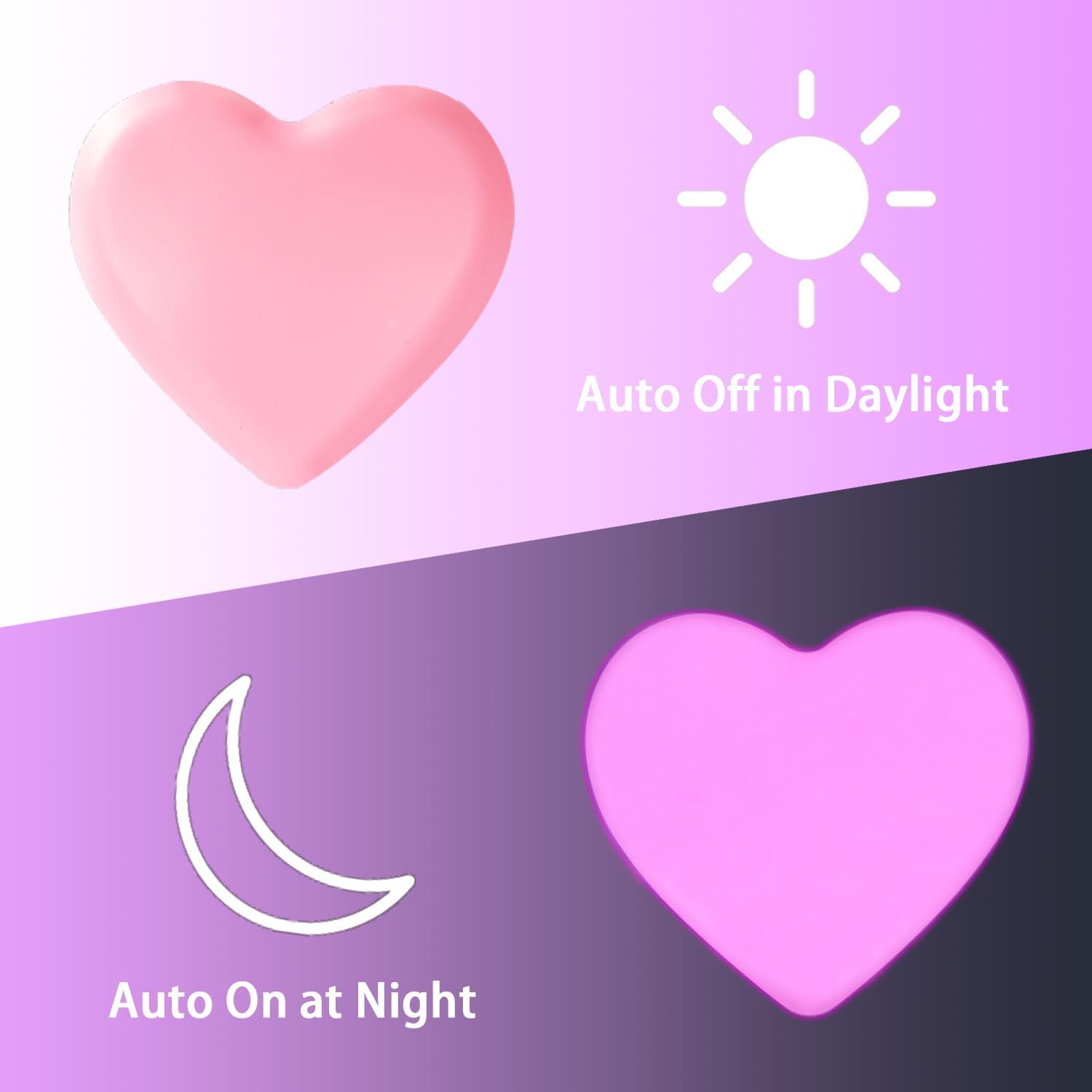 INZU_Night_Lights_Plug_into_Wall,_LED_Night_Light_for_Kids,_Cute_Nightlight_with_Auto_Dusk_to_Dawn_Sensor,_LED_Nightlight_with_Soft_Warm_Light_for_Bedroom,_Nursery,_Bathroom,_Hallway_(Pink)
