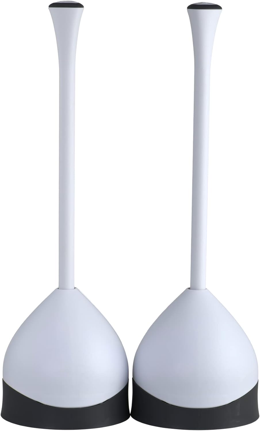 Clorox_Toilet_Plunger_with_Hideaway_Caddy,_Set_of_2_–_for_Bathroom_Organization_and_Storage,_Bathroom_Accessories,_Toilet_Unclogger,_with_Holder,_White