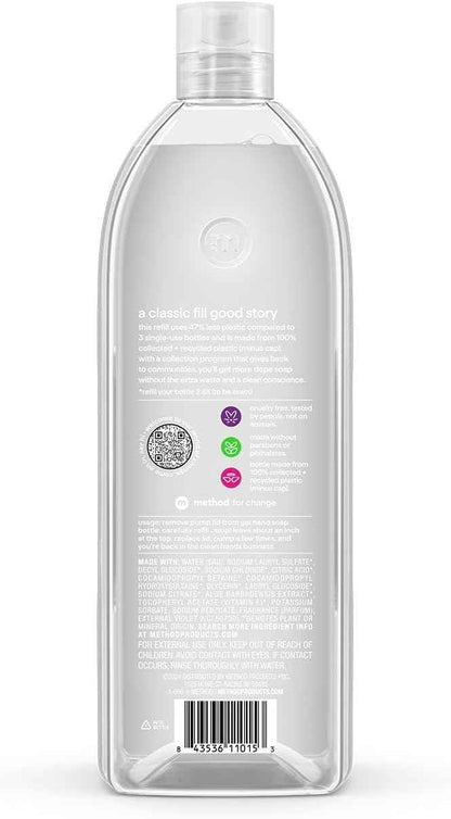 Method Gel Hand Soap, Refill, Sweet Water, 34 oz (Packaging May Vary)