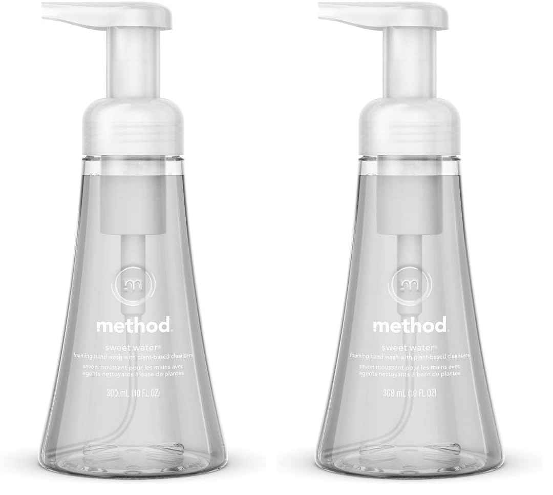 Method Foaming Hand Soap, Sweet Water, Paraben and Phthalate Free, 10 fl oz