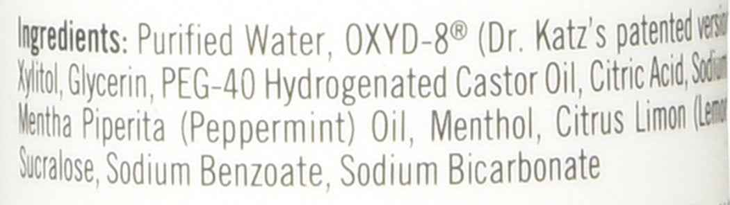 TheraBreath Fresh Breath Dentist Formulated Oral Rinse, Icy Mint, 3 Ounce (Pack of 6)