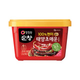 O’food Gochujang – Authentic Korean Red Chili Paste [Medium | 1.1 lb (500g) ] Spicy & Sweet Savory Traditional Fermented Sauce | Gluten-Free | 100% Brown Rice | No Corn Syrup | Great for Bibimbap, Marinades, Stews & BBQ