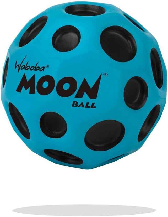 Waboba The Original Moon Ball - Hyper Bouncy Ball – Makes Pop Sound When Bounced - All Ages Extreme Bounce & Fun - Perfect for Active Play & Indoor or Outdoor Games