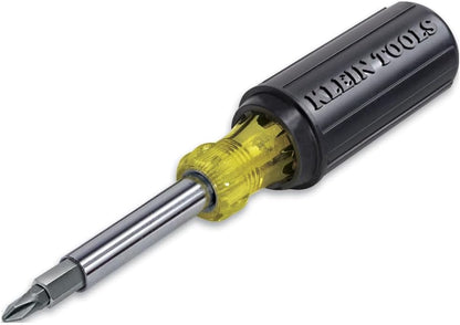 Klein_Tools_32500_11-in-1_Screwdriver/Nut_Driver_Set,_8_Bits_(Phillips,_Slotted,_Torx,_Square),_3_Nut_Driver_Sizes,_Cushion_Grip_Handle