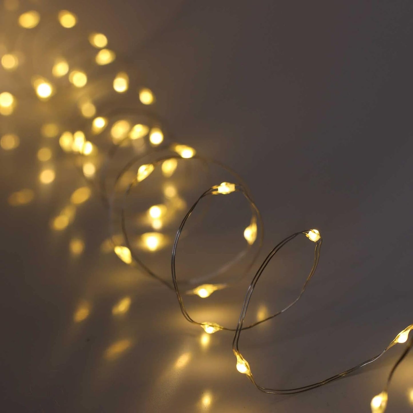 QBIS_Warm_White_Fairy_Lights_Battery_Operated_With_Timer_Mode,_40_Micro_LED_for_Mason_Jars,_6.5ft_Silver_Wire_Indoor_Use