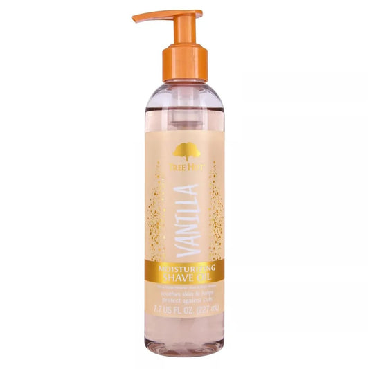 Tree_Hut_Vanilla_Moisturizing_Shave_Oil,_Hydrating_Gel-to-Oil_Formula_for_a_Close,_Smooth_Shave,_Made_with_Shea_Butter,_For_All_Skin_Types,_7.7_fl_oz