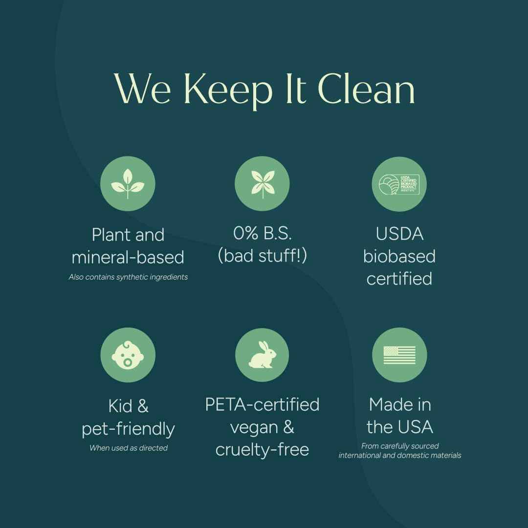 Puracy All Purpose Cleaner Concentrate – Plant-Powered Multi-Surface Cleaner - Surface Cleaner Solution