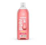 Method Gel Hand Soap, Refill, Pink Grapefruit, 34 Ounce