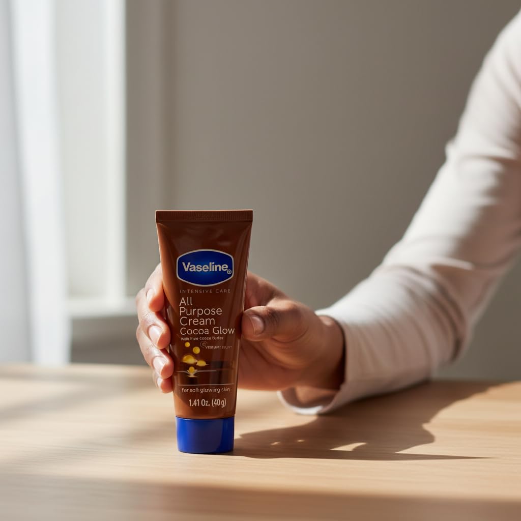 Vaseline_All_Purpose_Cream_Cocoa_Glow,_with_Pure_Cocoa_Butter,_4-Pack,_1.41_FL_Oz_Each,_4_Tubes