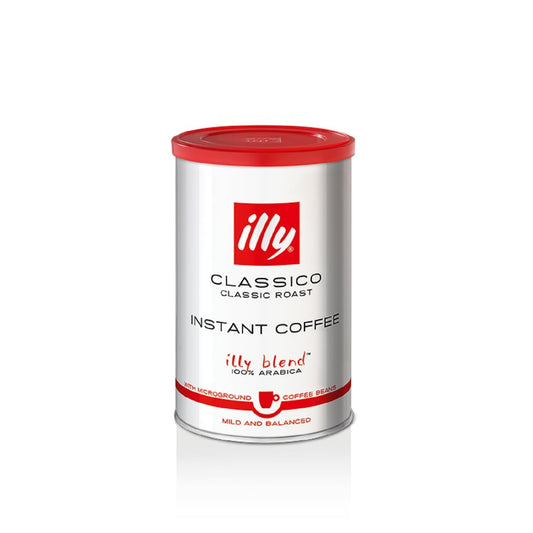 illy_Instant_Coffee-_100%_Arabica_Coffee_–_Classico_Medium_Roast_-_Notes_Of_Caramel,_Orange_Blossom_&_Jasmine_-_Easy_Preparation_-_Convenient_Coffee_Instant_Format_-_Roasted_In_Italy_–_3.3_Ounce