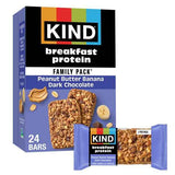 KIND Breakfast Protein Bars, Gluten Free, Low Sodium, Healthy Snacks, 8g Protein, 12 Count (12 Packs of 2 Bars)