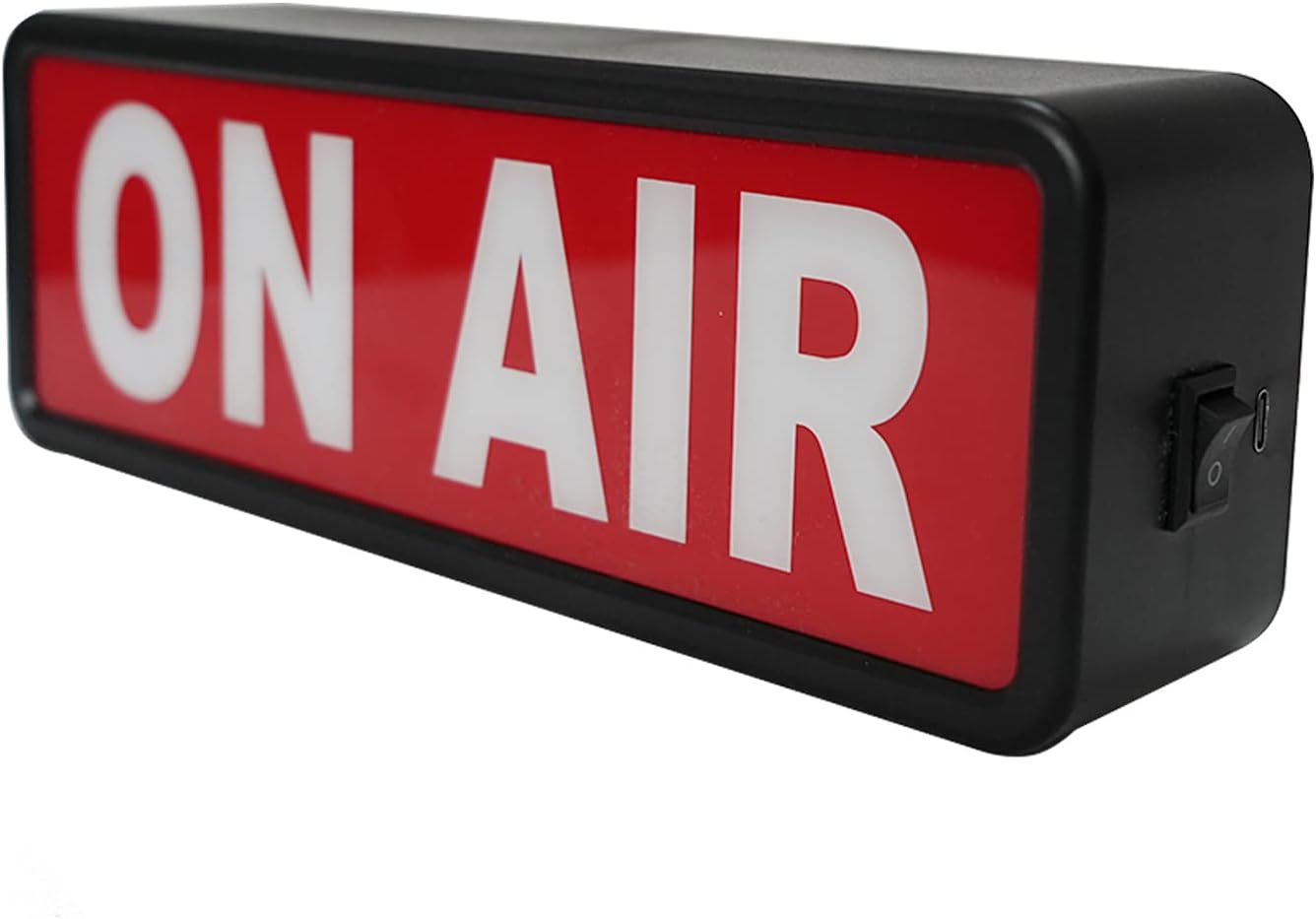 ON_AIR_SIGN_LED_LIGHT_Recording_Sign_Studio_Warning_Signfor_(Studio/Home_Studio/Company/Desk_or_Wall_Decor)._Simple_and_Easy_ON/Off_Switch_Button.Up_Lighted_Broadcast_Warning_Sign_Finished