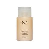 OUAI Medium Hair Shampoo - Hydrating Shampoo for Color Treated Hair & Dry Scalp - Nourishes, Strengthens, Reduces Breakage & Adds Shine - Coconut Oil, Babassu, Keratin - Sulfate Free