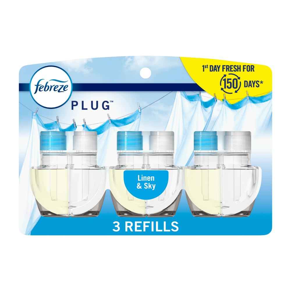 Febreze Odor-Fighting Fade Defy PLUG Air Freshener Refill