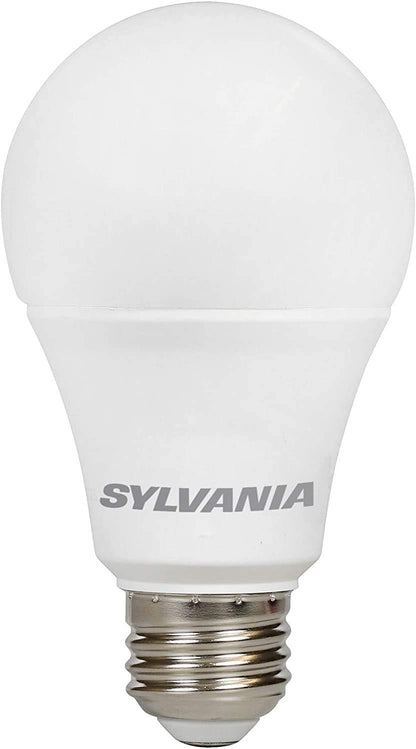 SYLVANIA_ECO_LED_Light_Bulb,_A19_60W_Equivalent,_Efficient_9W,_7_Year,_750_Lumens,_Non-Dimmable,_Frosted,_Soft_White/Daylight