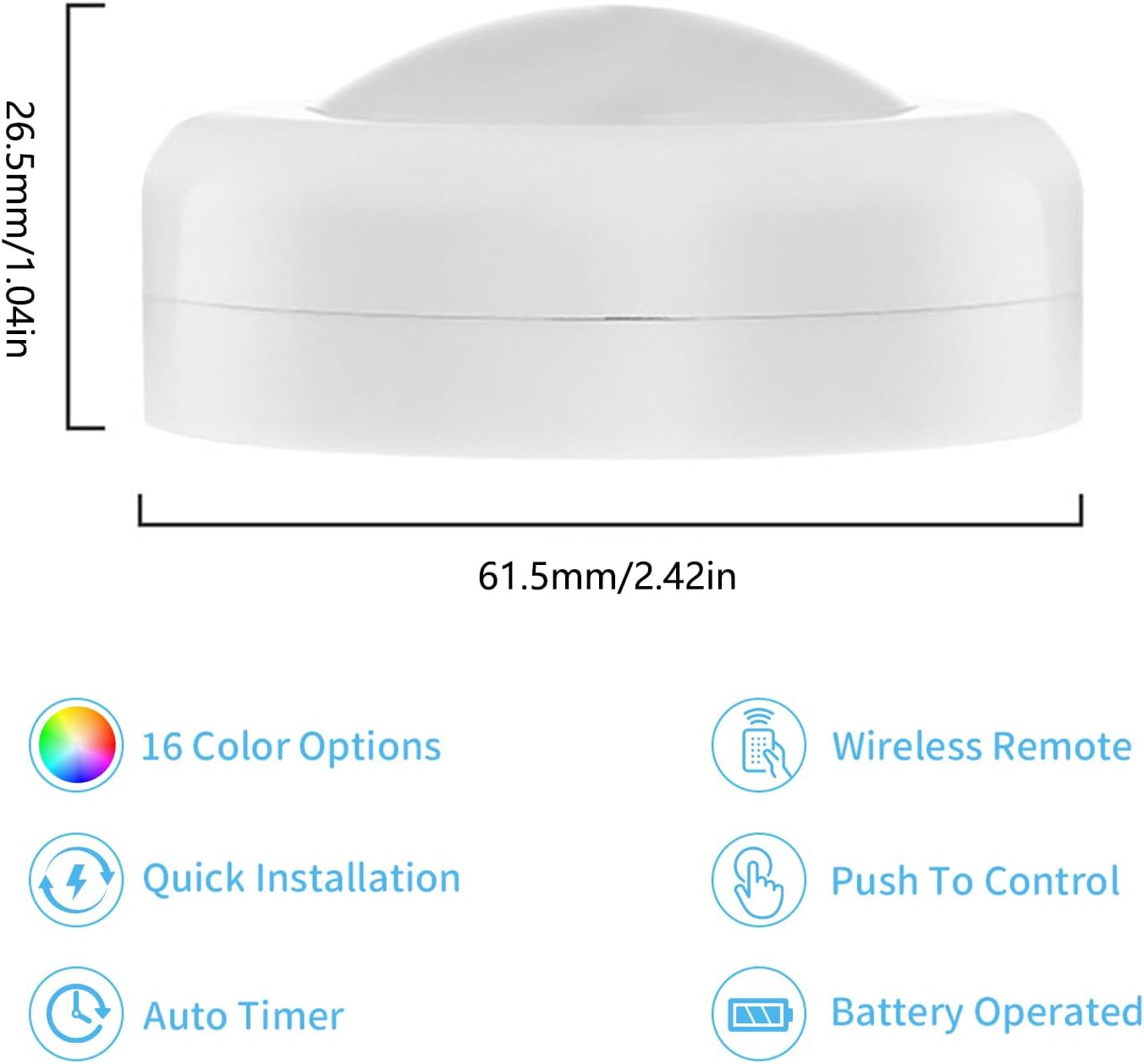 LED_Puck_Lights_with_Remote_Control,_Wireless_Under_Cabinet_Lighting,Color_Changing_Lights_with_Dimmer_and_Timer,_AAA_Battery_Operated_Powered_Push_Night_Lights_(3/6/12_Pack_Black)