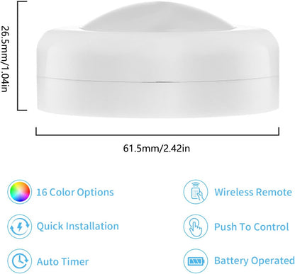 LED_Puck_Lights_with_Remote_Control,_Wireless_Under_Cabinet_Lighting,Color_Changing_Lights_with_Dimmer_and_Timer,_AAA_Battery_Operated_Powered_Push_Night_Lights_(3/6/12_Pack_Black)