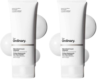 The Ordinary Glycolipid Cream Cleanser, Gentle Makeup Removal with Plant-Derived Glycolipid Agents, 5.1 Fl Oz
