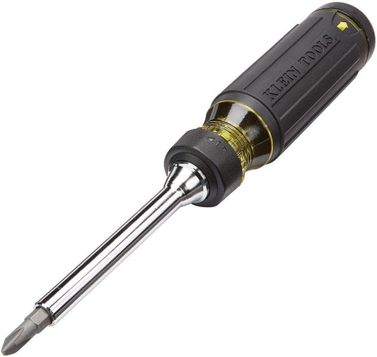 Klein_Tools_32305_Multi-bit_Ratcheting_Screwdriver,_15-in-1_Tool_with_Phillips,_Slotted,_Square,_Torx_and_Combo_Bits_and_1/4-Inch_Nut_Driver