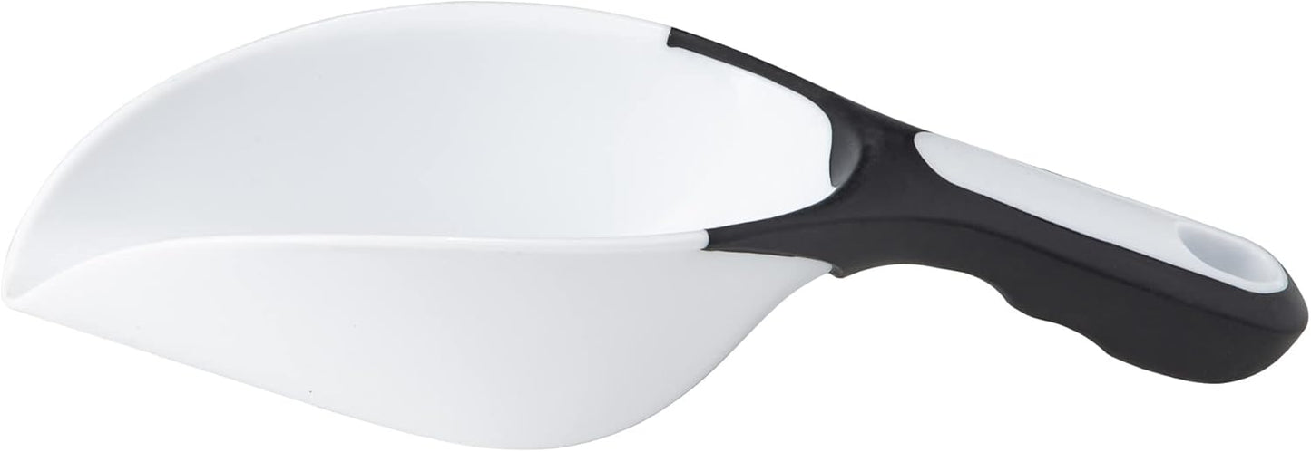 Chef_Craft_Select_Plastic_Scoop,_1_Cup,_White