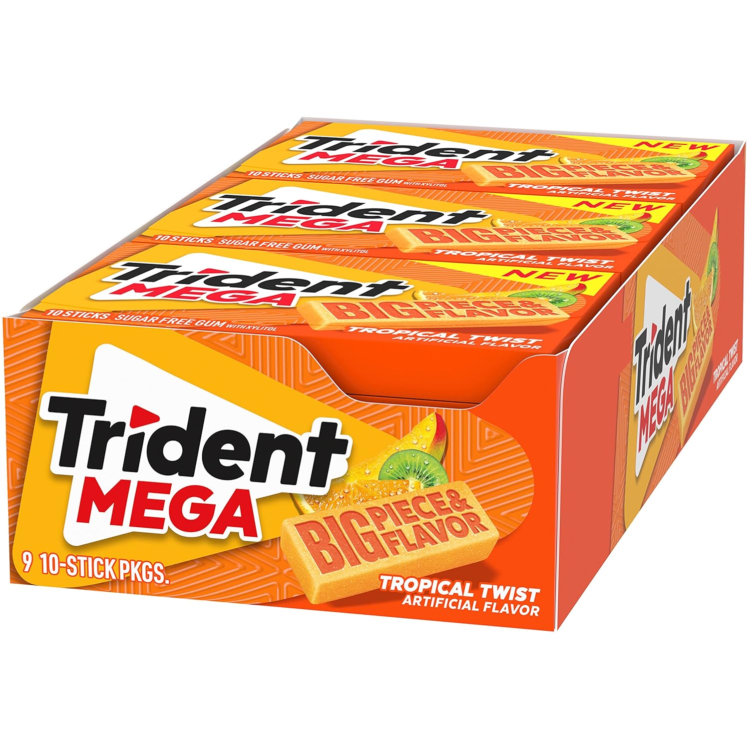 Trident_Mega_Tropical_Twist_Sugar_Free_Gum,_9_Packs_of_10_Pieces_(90_Total_Pieces)