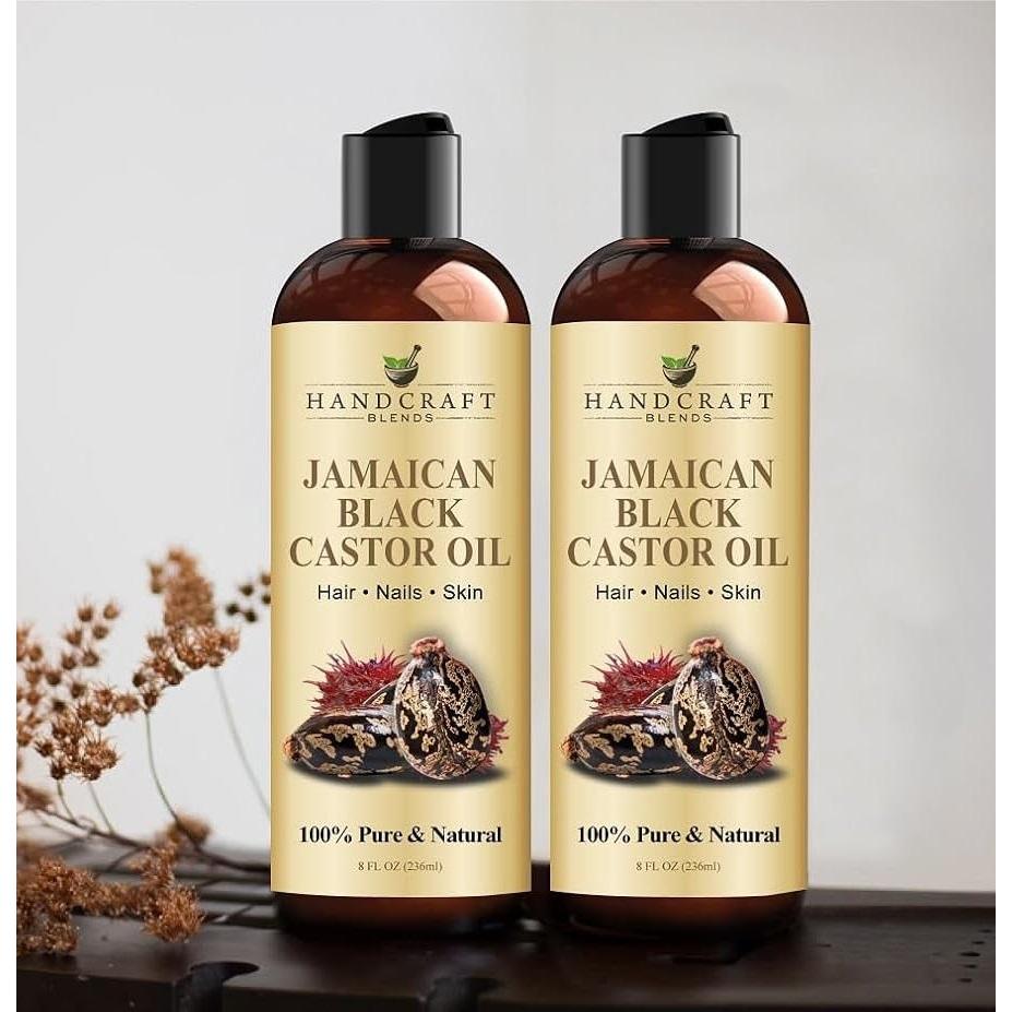 Handcraft_Blends_Jamaican_Black_Castor_Oil_-_8_Fl_Oz_-_100%_Pure_and_Natural_-_Carrier_Oil_-_Hair_and_Body_Oil