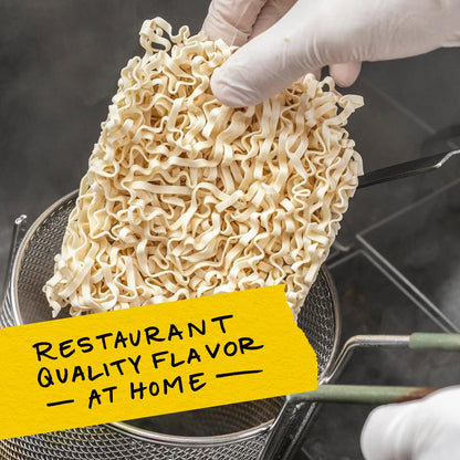 Momofuku_Sweet_&_Spicy_Ramen_Noodles_by_David_Chang,_5_Count_(Pack_of_1)_Air-Dried_Vegan_Instant_Noodles_11g_of_Plant_Based_Protein_Food_Flavor