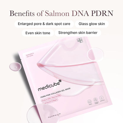 Medicube_Salmon_DNA_PDRN_pink_collagen_jelly_gel_mask_|_overnight_face_mask_for_glass_glow_skin_-_hydrating,_moisturizing_,_28g,_4ea_Skincare_Comfort
